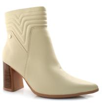 Ankle Boots Feminino Ramarim Off White 23-58123