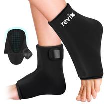 Ankle Ice Pack Wraps REVIX, 2 pacotes de compressão a frio