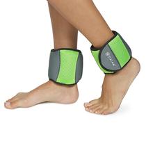 Ankle Weights Ajustáveis Gaiam - 2,5kg e 5kg - Para Homens e Mulheres