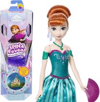 Anna Spin E Reveal Frozen Disney - Mattel
