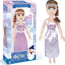 Anne Boneca Princesa Aventura Snow Infantil Boneca Divertida Para Meninas - Mister Brinque