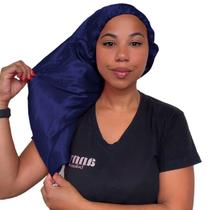 Anny Beleza Touca de Cetim Longa Toca para Cabelos Longos Touca de Seda Ajustável na Cabeça