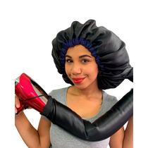 Anny Beleza- Touca Seca Cabelo Difusora de Cetim Seca Cabelo Toca de cetim para secar cabelo
