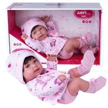 Anny Doll Brinquedo Infantil Bebê Reborn Menina Boneca