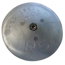 Ânodo de leme Tecnoseal R5AL Alumínio 5 x 7/8 Ânodo de leme Tecnoseal R5AL Alumínio 5 x 7/8