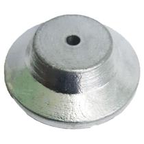 Anodo Em Zinco Para Flap E Leme 115Mm Com Furação 10Mm 880Gr