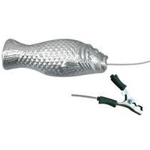 Anodo Tecnoseal Grouper suspenso com cabo e braçadeira - Zinco Anodo Tecnoseal Grouper suspenso com cabo e braçadeira - Zinco
