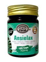 Ansielax Composto Natural 120 Cáps 700 mg Canteiro de Ervas.