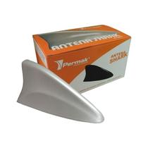 Antena Automotiva Funcional Tubarão Shark Prata Universal
