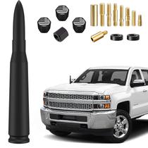 Antena bala de carro e caminhão com tampas de haste de válvula para GM Chevy Antena bala de carro e caminhão com tampas de haste de válvula para GM Chevy