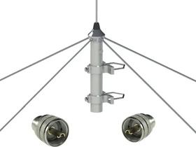 Antena Base Vhf 1/4 Onda Plano Terra 2conctore Ap0162 - STELBRASS