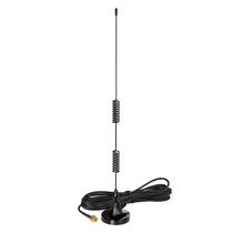 Antena BINGFU Banda Dupla VHF UHF Base Magnética SMA Masculina Antena BINGFU Banda Dupla VHF UHF Base Magnética SMA Masculina
