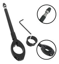 Antena corta pipa atec -guidao preta