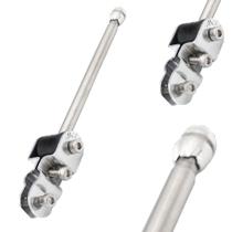 Antena Corta Pipa Moto Retrátil Retrovisor Inox 9/12Pta HRC6