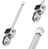 Antena Corta Pipa Moto Retrátil Retrovisor Inox 9/12pta Hrc6