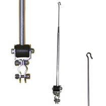Antena Corta Pipa Moto Retrátil Retrovisor Inox Prata HRC02 Antena Corta Pipa Moto Retrátil Retrovisor Inox Prata HRC02