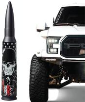 Antena de carro EcoAuto Bullet de 14 cm para caminhões Dodge Ram e Ford Antena de carro EcoAuto Bullet de 14 cm para caminhões Dodge Ram e Ford