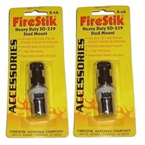 Antena de rádio CB Stud FireStik K-4A Heavy Duty (2 unidades)