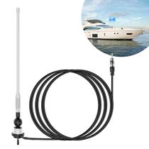 Antena de rádio marinha JSZAAHZ Universal Boat AM/FM 40cm