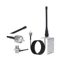 Antena De Rádio Marítima VHF De Fibra De Vidro À Prova d'Água De Alto Ganho ABBREE X105M X107M