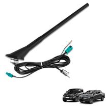 Antena de Teto Traseira Strada Mobi 20cm Com Cabo Extensão Fakra