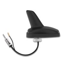 Antena de Teto Traseiro Baby Shark Preto Fosco Conector PlugDin Antena de Teto Traseiro Baby Shark Preto Fosco Conector PlugDin