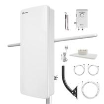 Antena de TV ANTOP Hd Smart Booster Panel interna/externa