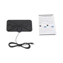 Antena De TV Digital 8K HD Para Ambientes Internos, Alcance De 5000 Milhas, 25DB UHF VHF, Recepção Antena De TV Digital 8K HD Para Ambientes Internos, Alcance De 5000 Milhas, 25DB UHF VHF, Recepção