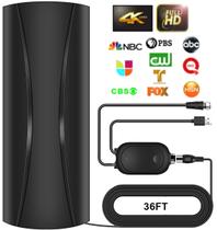 Antena de TV digital amplificada Forlovv 2023 de longo alcance 580+km Antena de TV digital amplificada Forlovv 2023 de longo alcance 580+km