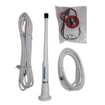 Antena De Tv Digital DVB-T VHF Com Base Em Nylon 170-240 Mhz