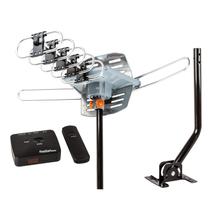 Antena de TV HD externa de cinco estrelas com alcance mais forte de 150 milhas