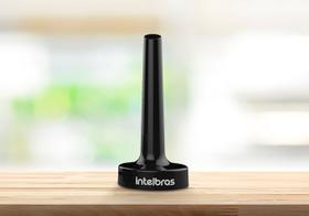 Antena de TV Interna UHF e HDTV AI 2025 Preto