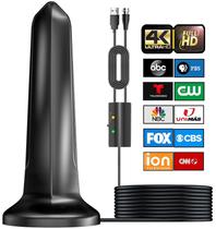 Antena de TV PEAWI 2023 Smart Digital HD interna com alcance de mais de 530 km Antena de TV PEAWI 2023 Smart Digital HD interna com alcance de mais de 530 km