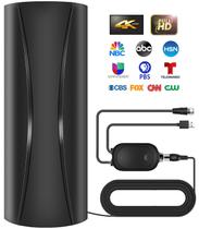 Antena de TV PGOFBUO com Amplificador 4K - Alcance Interno de +880 Milhas