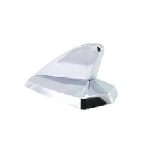 Antena Decorativa Tubarao Cromada