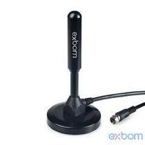 Antena Digital Amplificada Interna e Externa 1.5-5 Metros Base Imã Prova d'água 4DBI HDTV/UHF/VHF - NoBrand