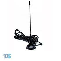 Antena Digital Base Magnética Tv Hdtv Uhf Vhf Cabo Coaxial 1,5 M Le3094-14