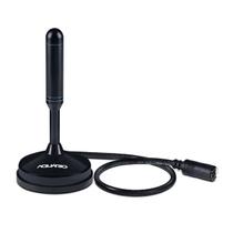 Antena Digital Hdtv 4 Em 1 Vhf/uhf/fm/hdtv Uso Interno Ou Externo Com Cabo 2,5 Metros Dtv-100 F018