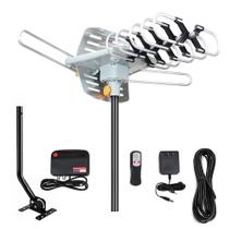 Antena Digital HDTV Externa - Alcance de 150 Milhas - 4K