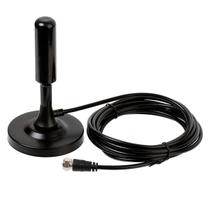 Antena Digital Hdtv Interna Com Base Fixa E Cabo 5m Antena Digital Hdtv Interna Com Base Fixa E Cabo 5m
