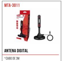 Antena Digital Hdtv Tomate Mta-3011 Cabo 3m