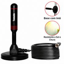 Antena Digital Interna 3.5 dbi HDTV UHF VHF 4K HDTV À Prova d'água Cabo 3m Base Magnética Com imã Antena Digital Interna 3.5 dbi HDTV UHF VHF 4K HDTV À Prova d'água Cabo 3m Base Magnética Com imã