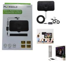 Antena Digital Interna Amplificada Sinal Flex 4k FX-ANT-08Antena Digital Interna - Flexgod Antena Digital Interna Amplificada Sinal Flex 4k FX-ANT-08Antena Digital Interna - Flexgod