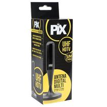 Antena Digital Interna e externa Cabo 5 Metros Imagem em HD PIX Antena Digital Interna e externa Cabo 5 Metros Imagem em HD PIX