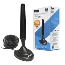 Antena Digital Interna E Externa HDTV 4 em 1 Proeletronic