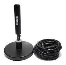 Antena Digital Interna e Externa HDTV com Cabo de 5 Metros e Base de Ferro MTA3003 3,5 dBi Antena Digital Interna e Externa HDTV com Cabo de 5 Metros e Base de Ferro MTA3003 3,5 dBi