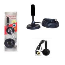 Antena Digital Interna Externa 5M Fio A Prova D'Água - DVB Antena Digital Interna Externa 5M Fio A Prova D'Água - DVB