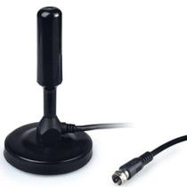 Antena Digital Interna/Externa HDTV 3.5 DBI - A prova dágua - 3 Metros - UNICA - KAPBOM