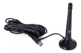 Antena digital interna/externa tv aberta digital uhf hdtv 5m - KAPBOM