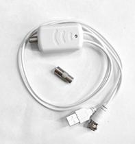 Antena digital Interna Hdtv 4k Canal Aberto Hd Tv Digital UltraBox TV de alta definição Antena Inteligente Canais de TV fácil Instalação - importaemporta